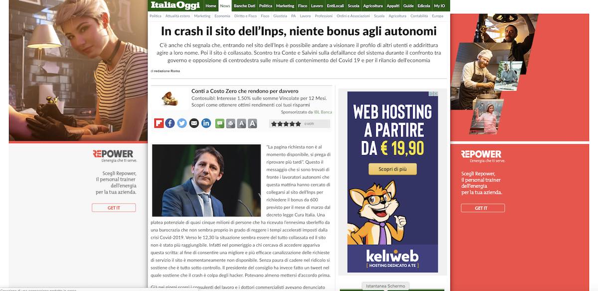 Mediasystem-Communication-Digital-Agency-More-Italia-Error-404-Italia-Oggi-1-aprile-2020-In-Crasch-sito-INPS